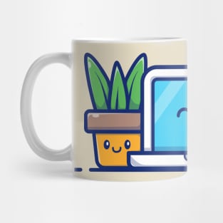 Cute Workspace Dekstop Mug